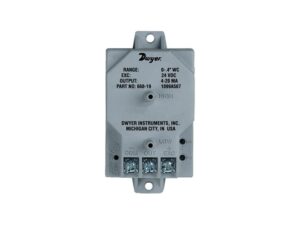 Dwyer 668 Differential Pressure Transmitter